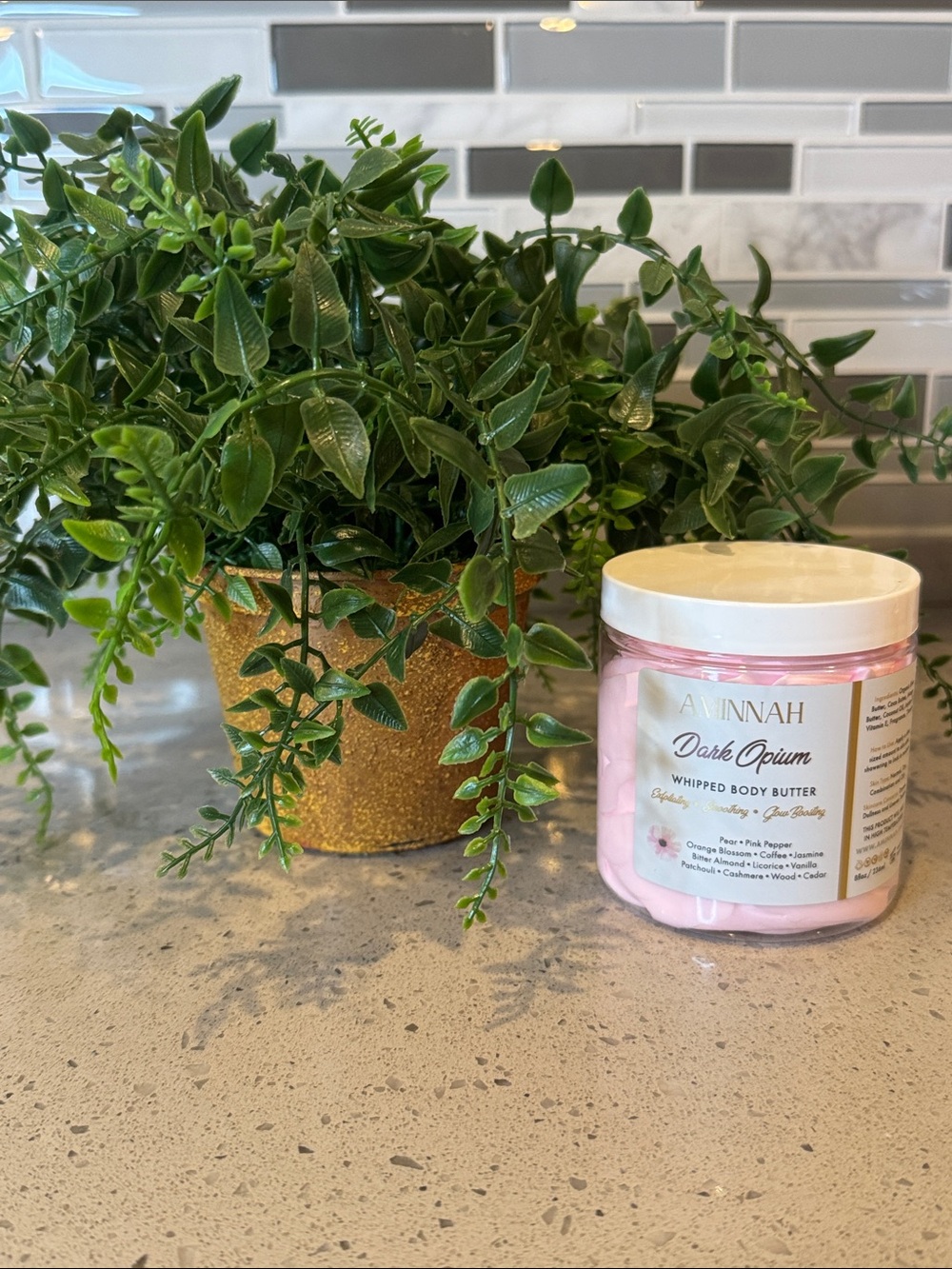 AMINNAH - Dark Opium Whipped Body Butter